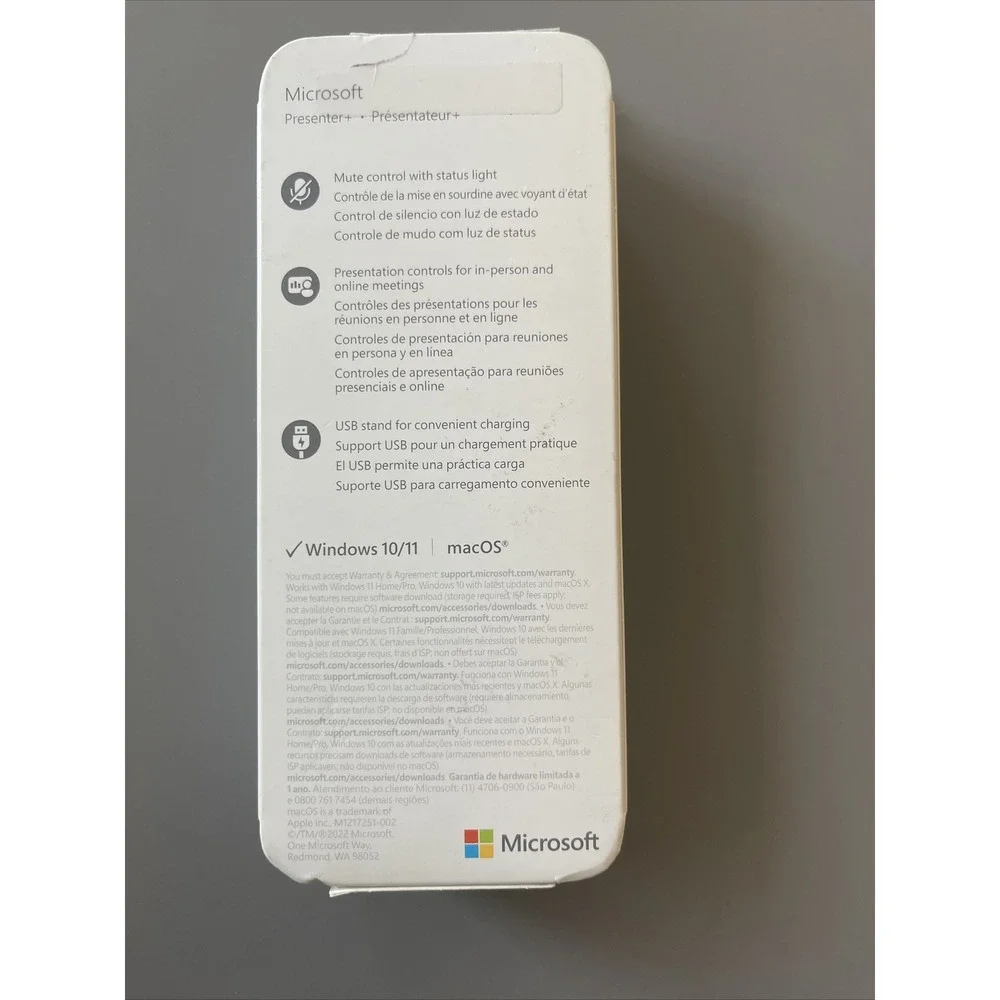 Microsoft - Presenter+ - IX700001‎ - Matte Black
